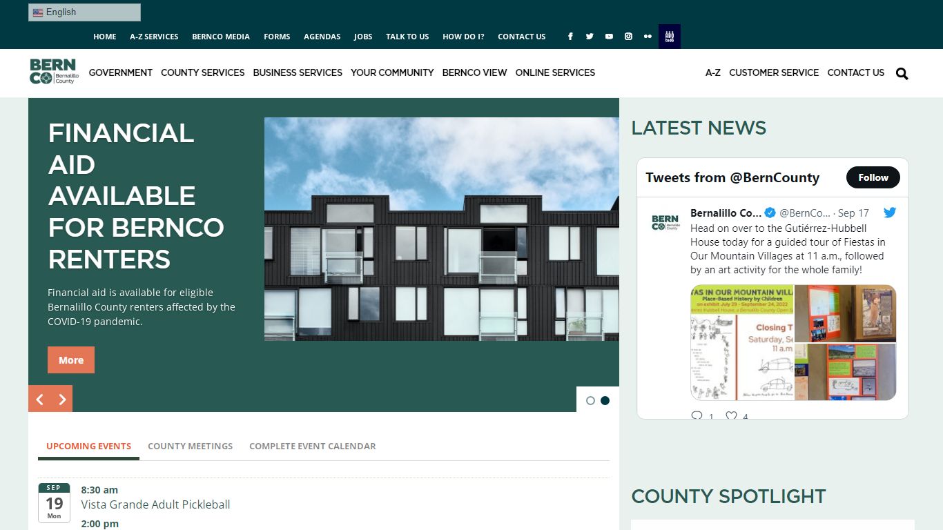 Home - Official Bernalillo County Website